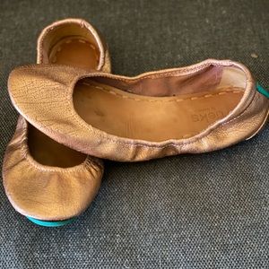 Tieks Rose Gold Ballet Flats